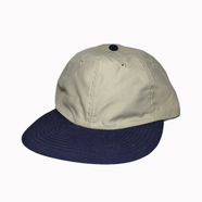 OTTO CAP / MICRO FIBER NYLON CAP (BEIGE x NAVY)