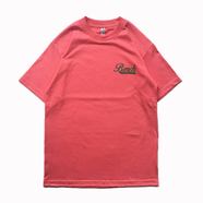 BENCH / SMALL COFFEE LOGO TEE (CORAL)