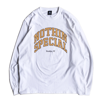 Ｎｏｔｈｉｎ’　Ｓｐｅｃｉａｌ　／　Ｃｏｌｌｅｇｅ　ｌｏｇｏ　ＬＳ　Ｔｅｅ　（Ｗｈｉｔｅ）