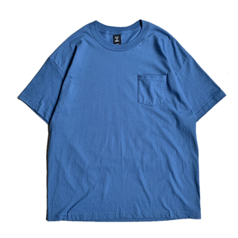 ＨＡＮＥＳ　／　Ｂｅｅｆｙ　Ｐｏｃｋｅｔ　Ｔｅｅ　（Ｄｅｎｉｍ　ｂｌｕｅ）