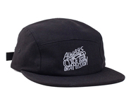 LASER BARCELONA / DOLORES MAGAZINE BY LASER 5 PANEL HAT (Black)