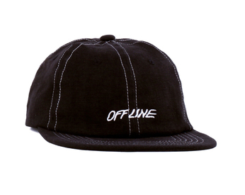 ＬＡＳＥＲ　ＢＡＲＣＥＬＯＮＡ　／　ＯＦＦＬＩＮＥ　６　ＰＡＮＥＬ　ＬＩＮＥＮ　ＣＡＰ　（Ｂｌａｃｋ）