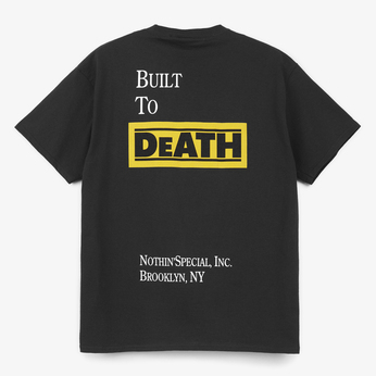 Ｎｏｔｈｉｎ’　Ｓｐｅｃｉａｌ　／　ＢＵＩＬＴ　ＴＯ　ＤｅＡＴＨ　ＰＯＣＫＥＴ　Ｔｅｅ　（Ｂｌａｃｋ）