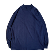 Life wear / Mock neck LS Tee (Navy)