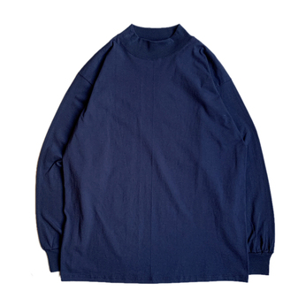 Ｌｉｆｅ　ｗｅａｒ　／　Ｍｏｃｋ　ｎｅｃｋ　ＬＳ　Ｔｅｅ　（Ｎａｖｙ）