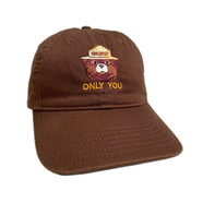 The Printed Image / Smokey Embroidered Cap (Brown)