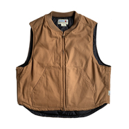 TRADESMAN / Duck Vest (Brown)