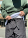 ｎｕｔｔｙｃｌｏｔｈｉｎｇ　／　Ｄａｉｌｙ　Ｗｉｄｅ　Ｐａｎｔｓ　（Ｂｌａｃｋ）