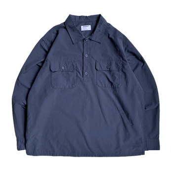 Ｏｌｄ　ｎａｖｙ　／　Ｐｕｌｌｏｖｅｒ　ＬＳ　Ｓｈｉｒｔ　（Ｎａｖｙ）