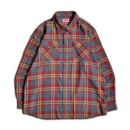 Wrangler / Flannel Check LS Shirt (Red)