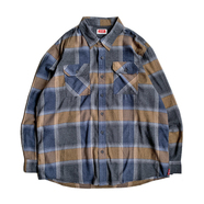 Wrangler / Flannel Check LS Shirt (Black)